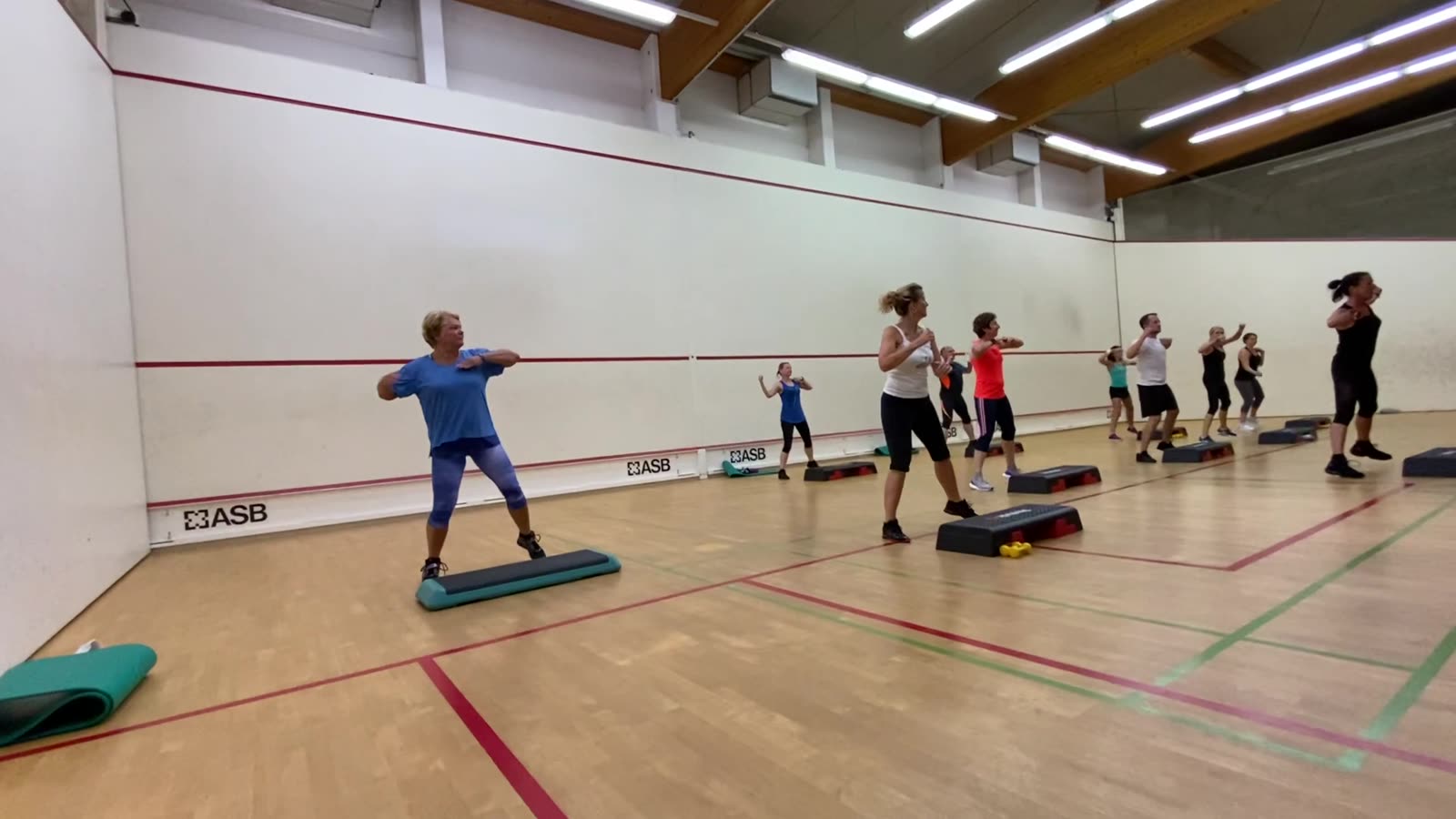 Step-Workout-Kurs im BEYERS AKTIV-PARK